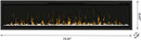 Dimplex IgniteXL 74" Built-in Linear Electric Fireplace (Model: XLF74)