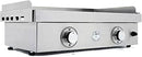 Le Griddle GFE75: 30" Stainless Steel Propane Griddle for Outdoor Grill Home Cooking & Camping