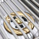 Blaze Premium LTE+ Natural Gas Stainless Steel Double Side Burner W/Lid - BLZ-SB2-LTE3-NG