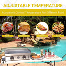 Le Griddle GFE75: 30" Stainless Steel Propane Griddle for Outdoor Grill Home Cooking & Camping