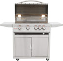 Blaze 32" Freestanding Propane Gas Grill with Lights - BLZ-4LTE2-LP-BLZ-4-CART