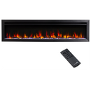SimpliFire Allusion Slim 72" Recessed or Wall Mount Electric Fireplace (SF-ALLS72)