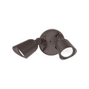 WAC Lighting Endurance Double Spot LED Outdoor Light, 30W, 3000K, Architectural Bronze (WP-LED430-30-ABZ)
