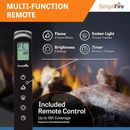 SimpliFire Forum 55" Outdoor Electric Fireplace (SF-OD55)