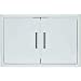 Blaze Outdoor Products: Stainless Steel Double Access Door with Paper Towel Holder - BLZ-AD40-R-SC