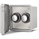 Infratech Dual INF Input Regulator, In-Wall Control for Indoor Use, 240 Volt, 14-4205