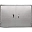 Blaze Outdoor Products: Stainless Steel Double Access Door with Paper Towel Holder - BLZ-AD40-R-SC