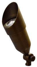 Alliance Outdoor Lighting Bluetooth LED Bullet Light, Dimmable, Color Changing, Aged Brass (BL200-BT)