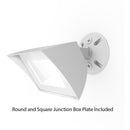 WAC Lighting Endurance LED Flood Light, 35W, 3000K, Architectural White (WP-LED335-30-AWT)