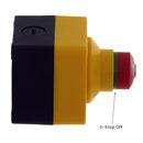 HPC Fire Commercial Emergency Stop Switch (311-ESTOP-3) — Controls Up to 3 Appliances, 120VAC/24VAC