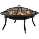Dagan Industries 31-Inch Mesh Fire Pit Spark Screen - Round (Dagan-MC-31)