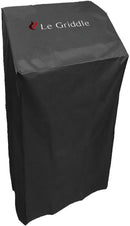 Le Griddle Vinyl Cover for 40 Series Griddle on Portable Cart - PVC 600D Water Resistant, Black, Fits GEE40/GFE40/OML40P3 with Cart | OMLCARTCOVER40