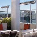 Infratech WD4024SS Dual Element - 4000 Watt Electric Patio Heater, Stainless Steel