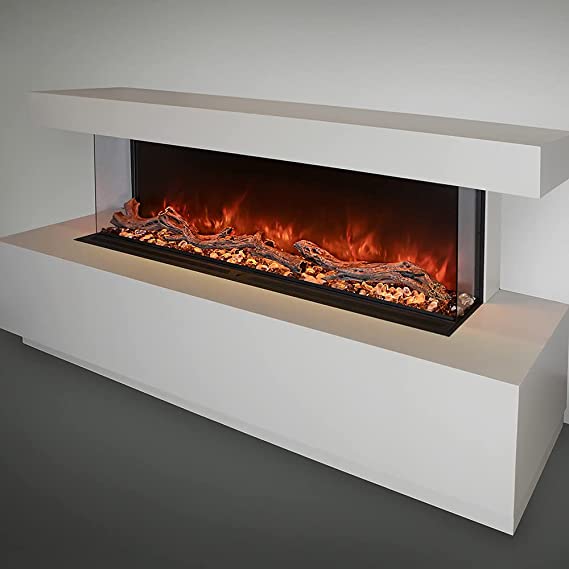 Modern Flame LPM-6816 Landscape Series Pro Multi View 3-Sided Wall Mount/Built-In Electric Fireplace
