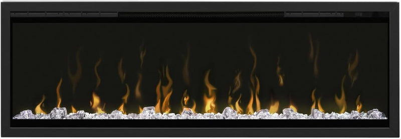 Dimplex IgniteXL 50" Trim Accessory Kit (XLFTRIM50) - Modern Black Trim for Fireplace - Outdoor Patio Grilling