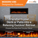 SimpliFire Forum 55" Outdoor Electric Fireplace (SF-OD55)