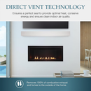 Outdoor Lifestyles DV Linear 36" Direct Vent Fireplace with IntelliFire - Natural Gas (DVLINEAR36)