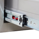 Blaze Outdoor Products Blaze 13-Inch Narrow Roll-Out Stainless Steel Trash Bin - BLZ-TRNW-DRW-H