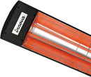 Eurofase Heating 6000W Electric Infrared Dual Element Heater 240V Black Indoor/Outdoor Patio Heater