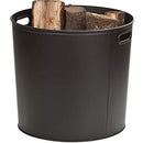 Dagan Industries Black Log Bucket (DG-1540), 17-Inches