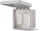 Infratech Dual On/Off Switch Surface Mount Control W/Weatherproof Cover 14-4425
