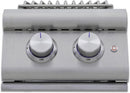 Blaze Premium LTE+ Natural Gas Stainless Steel Double Side Burner W/Lid - BLZ-SB2-LTE3-NG
