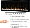 Dimplex IgniteXL 74" Built-in Linear Electric Fireplace (Model: XLF74)