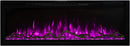 Modern Flame Spectrum Series Slimline Wall Mount/Built-In Electric Fireplace (SPS-50B), 50-Inch
