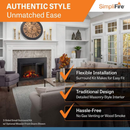 SimpliFire 25" Electric Fireplace Insert (SF-INS25)