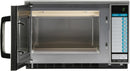 SHARP R-25JTF Microwave, Silver - High Quality Stainless Steel Interior, 0.70 cu. ft. Capacity
