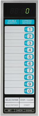 SHARP R-25JTF Microwave, Silver - High Quality Stainless Steel Interior, 0.70 cu. ft. Capacity