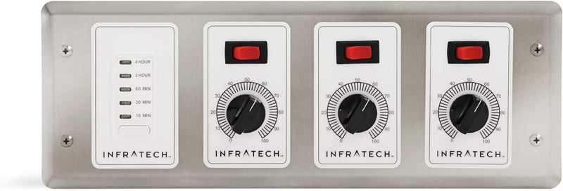 Infratech 3 Zone Analog Controller w/Digital Timer | Part No. 30-4047