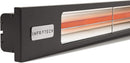 Infratech SL Series Slimline Single Element Anodized Aluminum 42.5" 2400W Matte Black Outdoor Heater (SKU: SL2424BL)