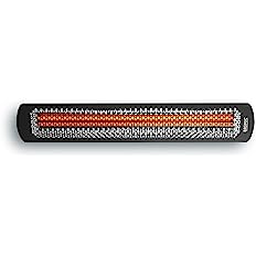 Bromic Tungsten Electric Outdoor Patio Heater, Infrared, 208V, Black, 6000W (SKU BH0420035)