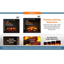 SimpliFire 36" Built-In Electric Fireplace (SF-BI36-EB)
