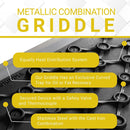 Le Griddle GFE75: 30" Stainless Steel Propane Griddle for Outdoor Grill Home Cooking & Camping