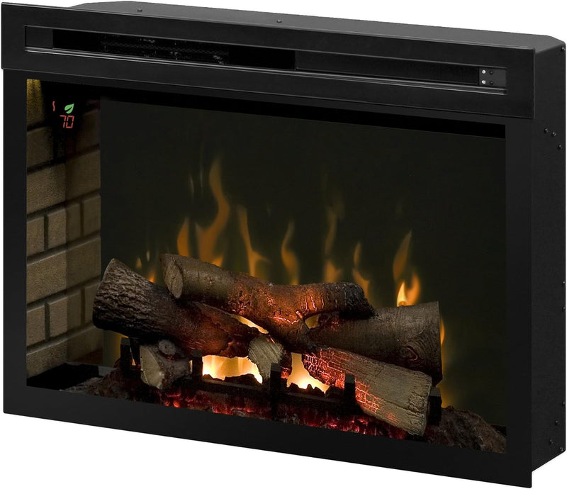Dimplex PF3033HL Fireplace, Black - Corded Electric, Multi-Fire XD Flame, Year-Round Comfort | SKU: PF3033HL