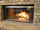 Majestic Original Bi-Fold Glass Doors with Black Trim (DM1042)