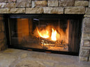 Majestic Original Bi-Fold Glass Doors with Black Trim (DM1042)