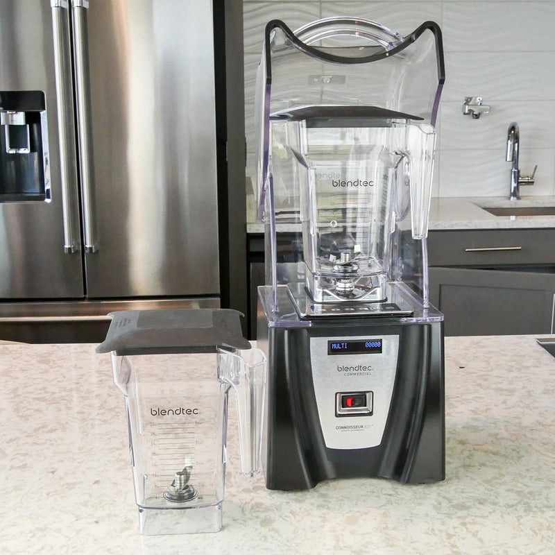 Blendtec Commercial Connoisseur 825 Blender + 2 FourSide Jars SKU C825C11Q-B1GB1A