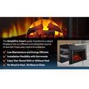 SimpliFire 35" Electric Fireplace Insert (SF-INS35)