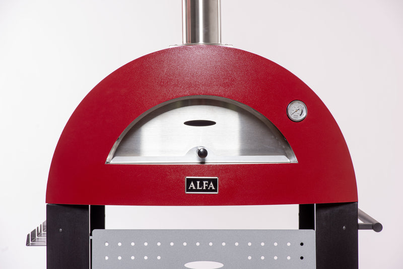 ALFA Moderno 3 Pizze Propane Pizza Oven, Hybrid | Gas (ships NG with parts to convert to LPG)