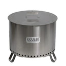 Coulee Outdoor Coulee Colorado 17 1/2" Stainless Lid - SSL-0018 Fire Pit Lid