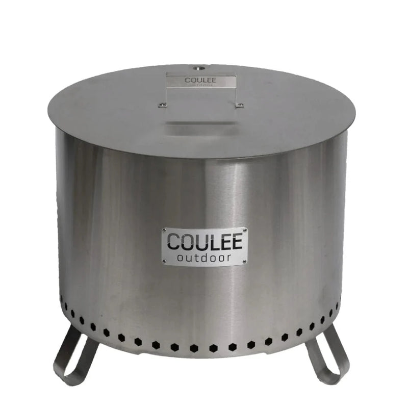 Coulee Outdoor Coulee Colorado 17 1/2" Stainless Lid - SSL-0018 Fire Pit Lid