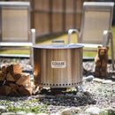 Coulee Outdoor Coulee Colorado 17 1/2" Stainless Lid - SSL-0018 Fire Pit Lid