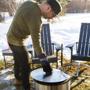 Coulee Outdoor Coulee Colorado 17 1/2" Stainless Lid - SSL-0018 Fire Pit Lid