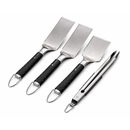 Le Griddle Essential Cooking Kit - 4-Piece Set with 2 Long Spatulas, Large Tongs, and Square Spatula | LGCK