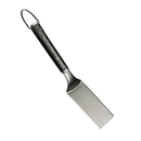 Le Griddle Long Spatula - Stainless Steel Blade with Black Plastic Handle and Metal Hanging Hook, 3-1/8 x 7-3/8 Inch Blade | LGLS