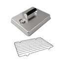 Le Griddle Cooking Dome XL with Stainless Steel Rack and Analog Thermometer - Heat-Resistant Handle, Fits Le Griddle Models | LGCDXL