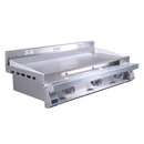 Le Griddle Pro Series 105 Natural Gas Built-In Griddle - 3mm Cooking Plate, 27,000 BTU Triple U-Shape Burners, 304 Stainless Steel, Indoor/Commercial Use | OML105P3